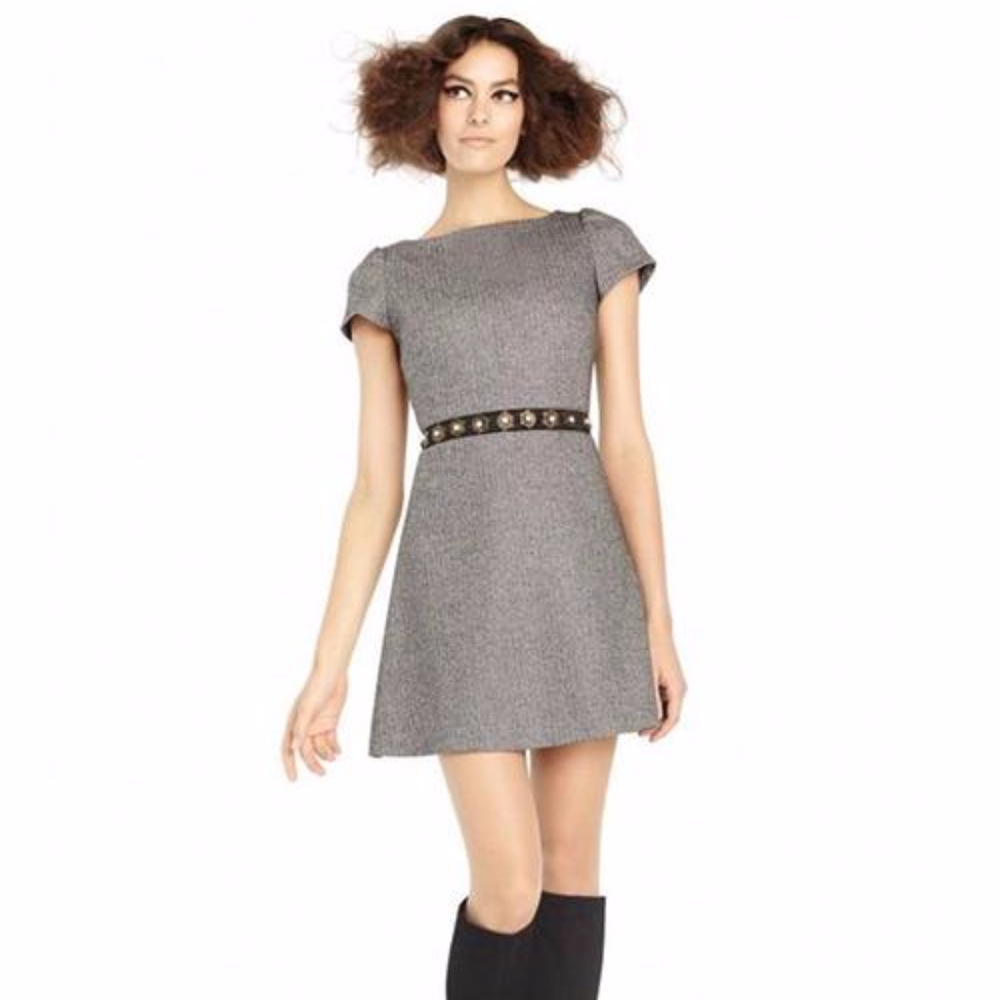 Alice + Olivia RESE A LINE WOOL Dress